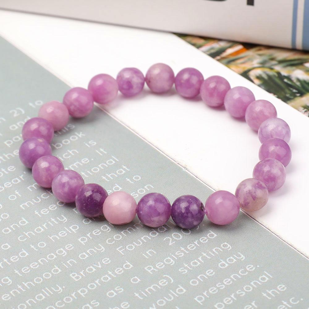 8mm Purple Mica Bracelet Wholesale Crystals