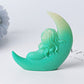 3.3" Resin Moon Beauty Crystal Carvings Wholesale Crystals