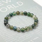 8mm Moss Agate Bracelet Wholesale Crystals