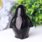 3.2" Silver Obsidian Penguin Crystal Carvings Wholesale Crystals