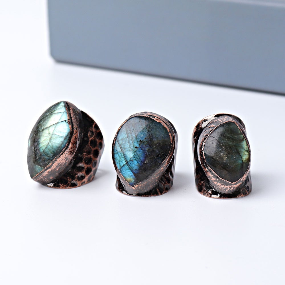 Labradorite Vintage Crystal Ring Wholesale Crystals