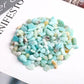 0.1kg Sky Blue Stone Crystal Chips 5-7mm Wholesale Crystals