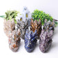 5.5" Large Resin Dragon Head Figurines Wholesale Crystals