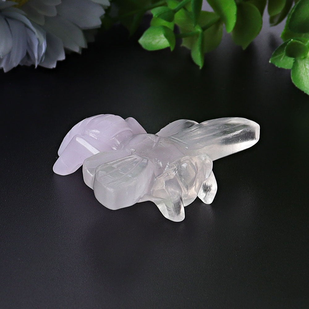2.4" Fluorite Bumble Bee Crystal Carvings Wholesale Crystals