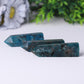 Natural Blue Apatite Point Healing Crystal Tower Wholesale Crystals