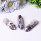 Hot Sale Crystals Healing Stones Dream Amethyst Double Point Crystal Tower Chevron-Amethyst Wholesale Crystals