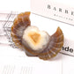 Hand Carved Druzy Agate Heart With Wings Wholesale Crystals