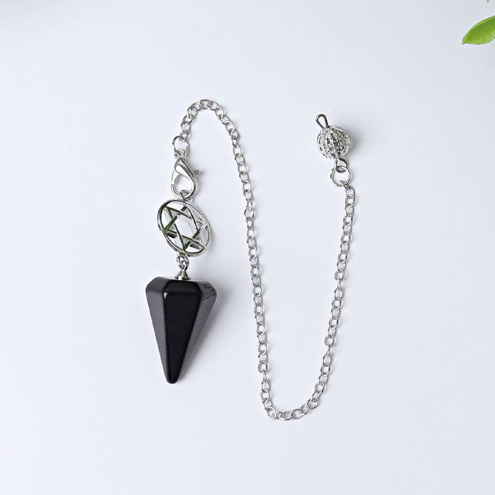9" Arrow Head Crystal Pendulum Wholesale Crystals