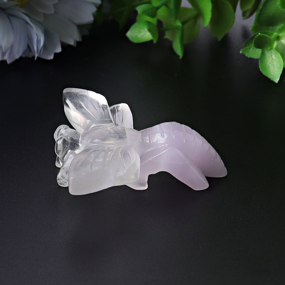 2.4" Fluorite Bumble Bee Crystal Carvings Wholesale Crystals