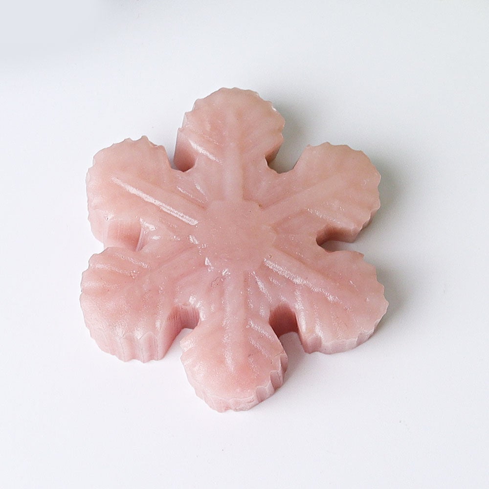 2" Snowflake Crystal Carvings for Christmas Wholesale Crystals