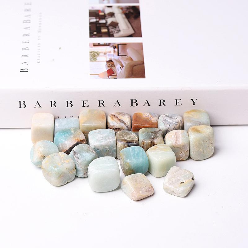 0.1kg 20mm-25mm Sky Blue Cubes Wholesale Crystals