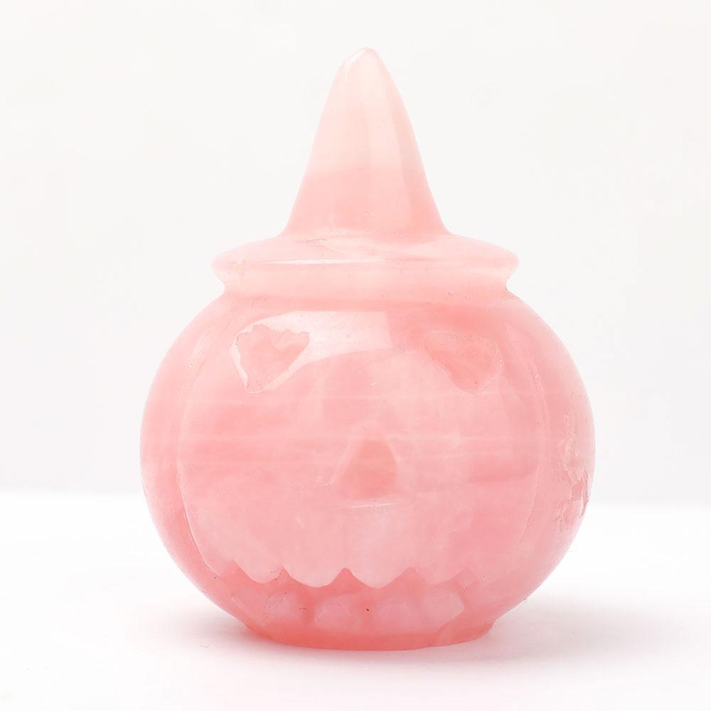Hand Carved Pumpkin for Halloween Decor Wholesale Crystals