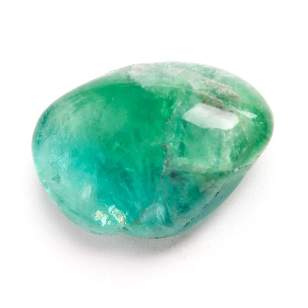 0.1kg Green Fluorite Crystal Tumbles Wholesale Crystals