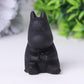 2" Black Obsidian Crystal Carvings Wholesale Crystals