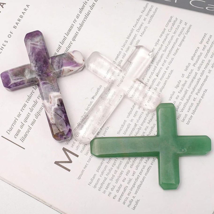 Crystal Cross Carvings Wholesale Crystals