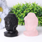 3" Buddha Head Crystal Carvings Wholesale Crystals