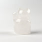 2" Clear Quartz Crystal Carving Lucky Cat Wholesale Crystals