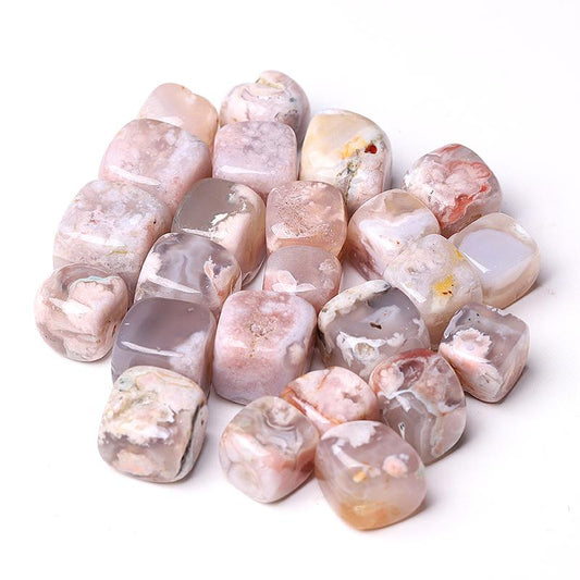 0.1kg 20mm-25mm Flower Agate Cubes Wholesale Crystals