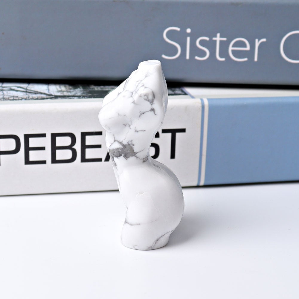 2.64" Howlite Crystal Model Carving Wholesale Crystals