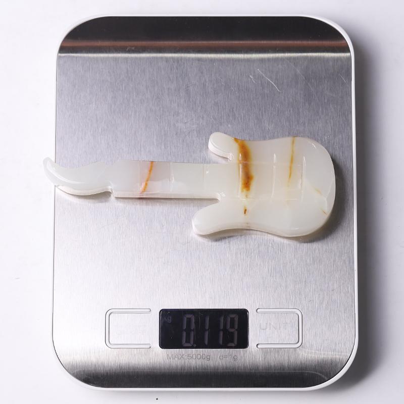 5" Afghan Jade Guitar Crystal Carvings Wholesale Crystals