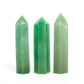 Set of 3 Aventurine Crystal Points Wholesale Crystals