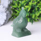 3" Green Aventurine Parot Crystal Carvings Wholesale Crystals