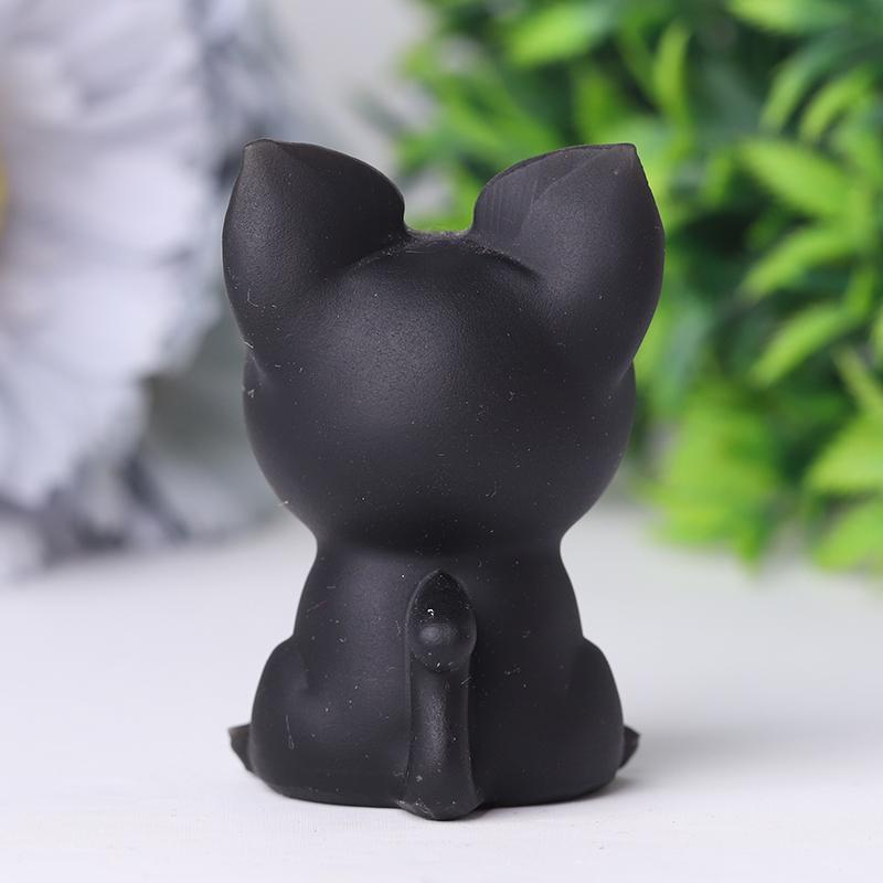 2" Black Obsidian Crystal Carvings Wholesale Crystals