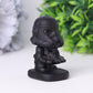 2.5" Black Obsidian Darth Vader Crystal Carvings Wholesale Crystals