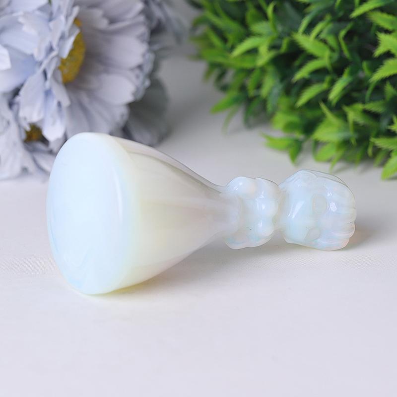 4" Wholesale Opalite Princess Carvings for Decoration Wholesale Crystals