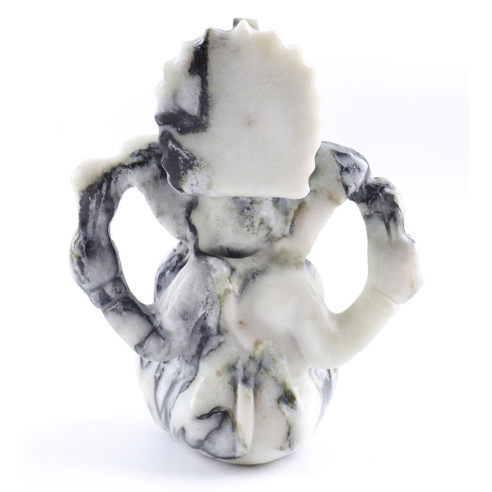 Jade Ganesha Carving Free Form Wholesale Crystals