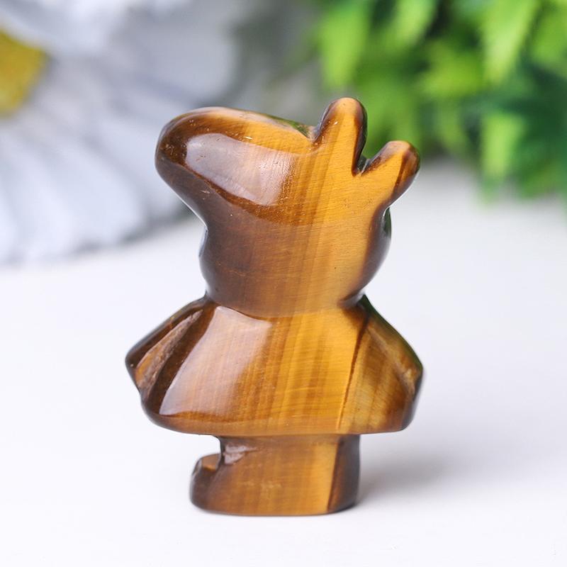 1.8" Peppa Pig Crystal Carvings Wholesale Crystals