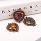 Set of 3 Citrine Amethyst Labradorite Crystal Pendant Wholesale Crystals