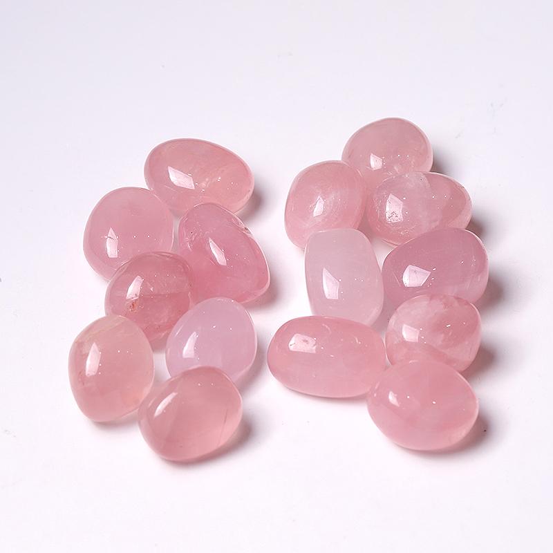 0.1kg Rose Quartz Tumbles Wholesale Crystals