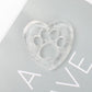 Clear Quartz Heart Shape with Claw Carving Wholesale Crystals