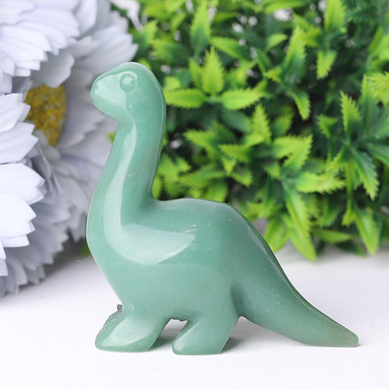 3" Hot Sale Crystal Dinosaurs Carving Natural Crystal Carving for Collection Wholesale Crystals