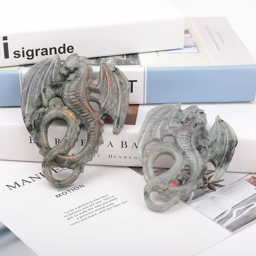 Labradorite Crystal Carving Dragon Wholesale Crystals