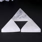 2" Triangle Selenite Slab Crystal Charging Plate Wholesale Crystals