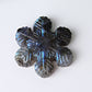 2" Snowflake Crystal Carvings for Christmas Wholesale Crystals