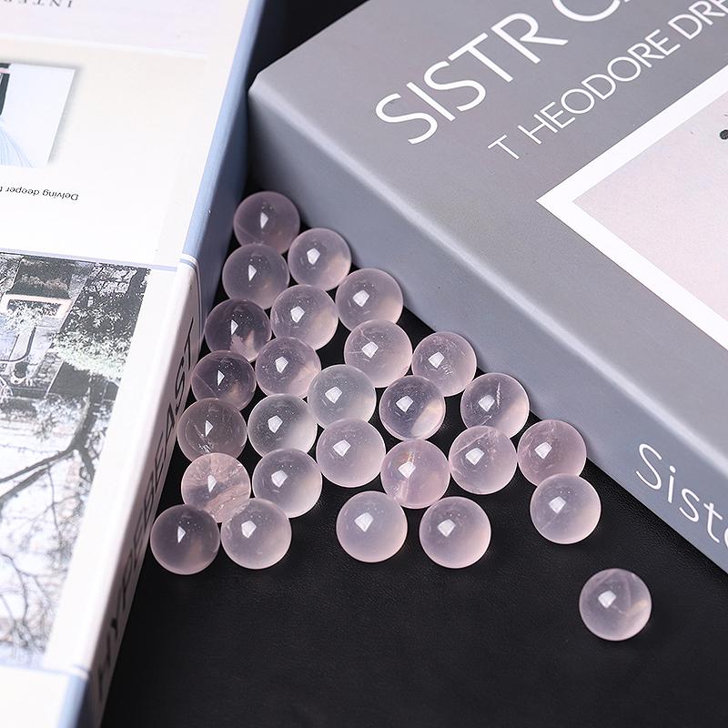 0.15kg 10mm Rose Quartz Sphere Wholesale Crystals