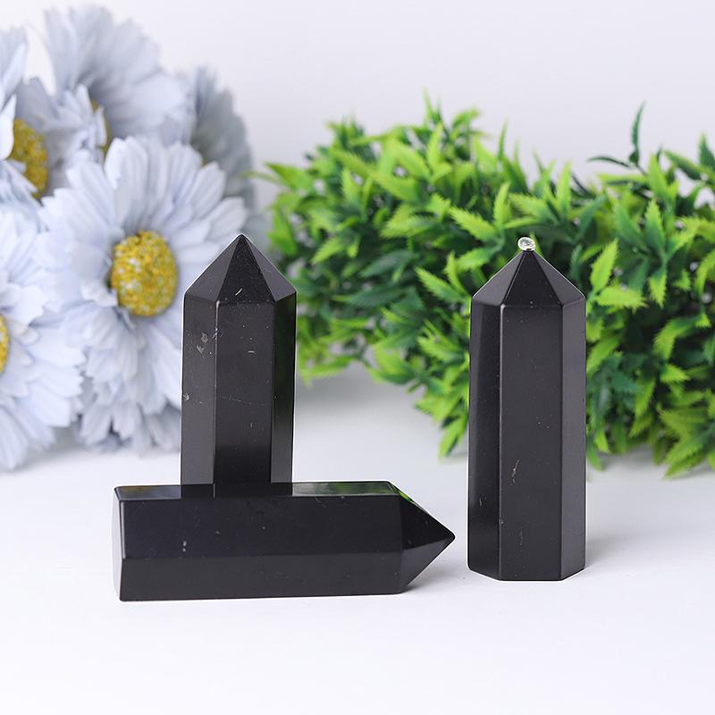 3.2" Shungite Tower Wholesale Crystals