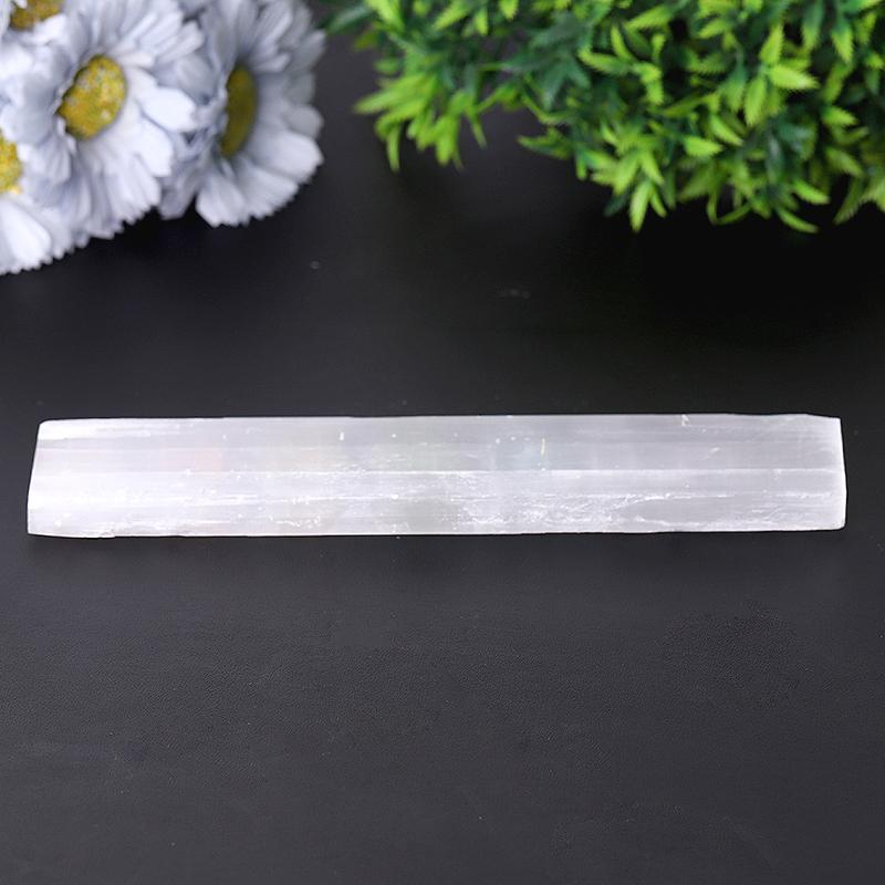 8" Chakra Selenite Stick Wand Wholesale Crystals
