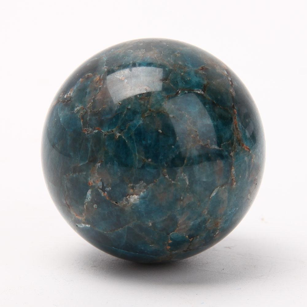 2.2" Blue Apatite Sphere Wholesale Crystals