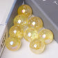 0.25kg Aura Yellow Crystal Spheres Wholesale Crystals