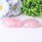 3" Rose Quartz Peony Crystal Carvings Wholesale Crystals