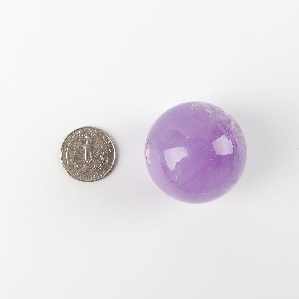 1.61" Amethyst Crystal Sphere Wholesale Crystals
