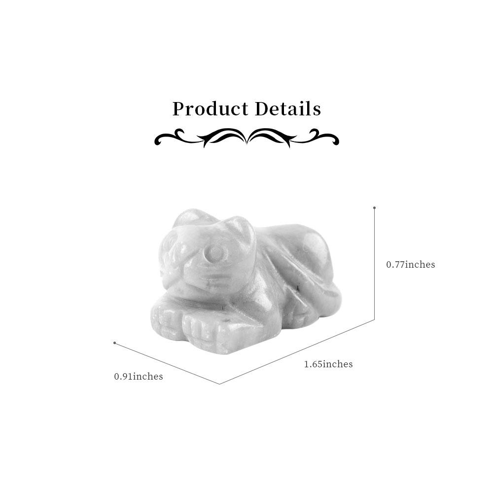 Unakite Crystal Carving Cat Wholesale Crystals