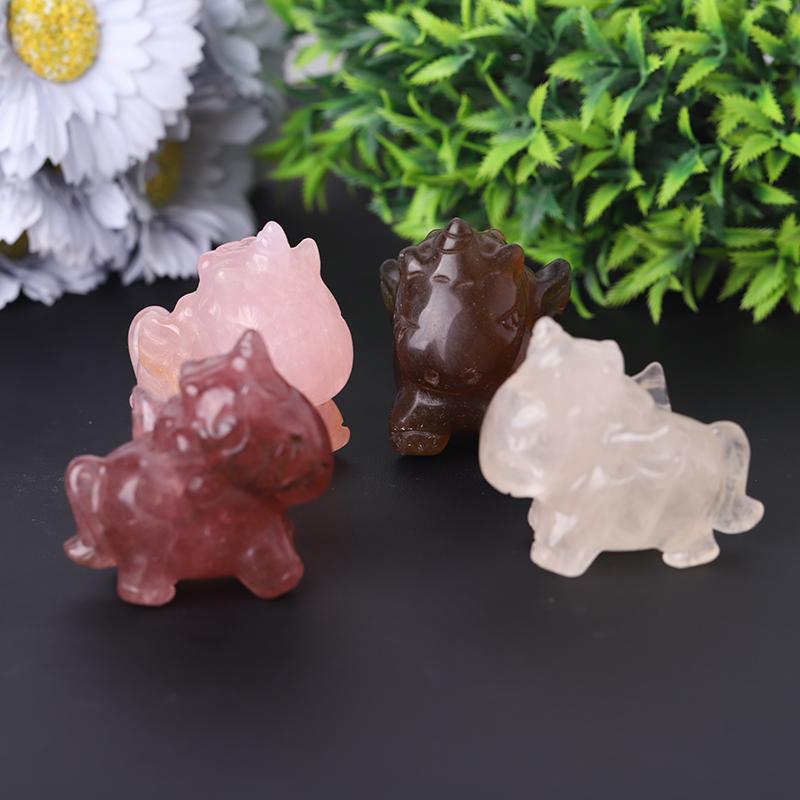 2.0" Unicorn with Wings Crystal Carvings Wholesale Crystals