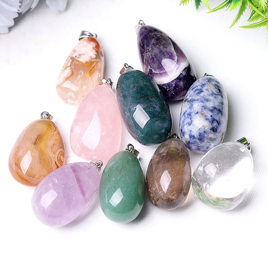 Drop Shape Various Crystal Pendant Wholesale Crystals