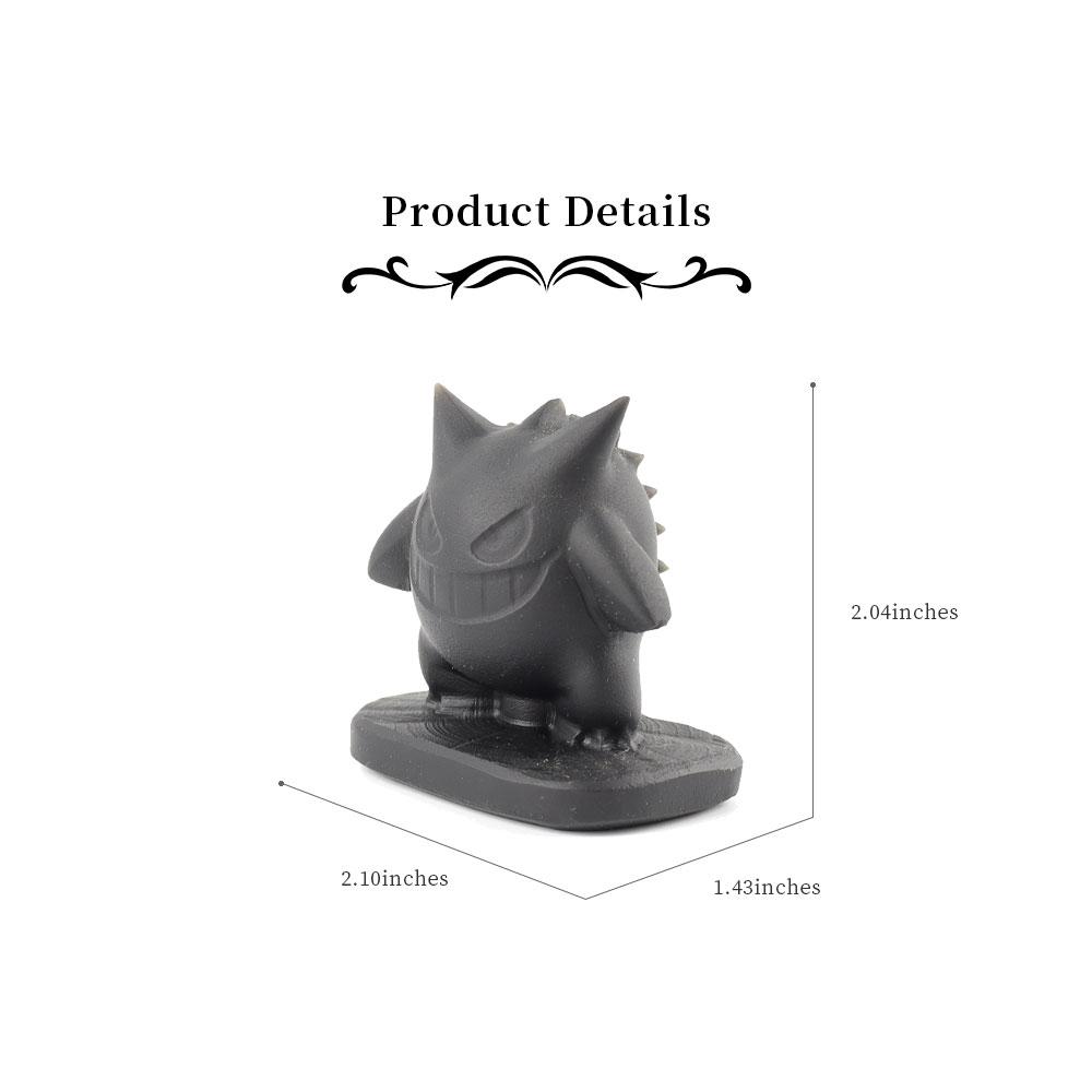 2" Black Obsidian Carving Devil Free Form Wholesale Crystals