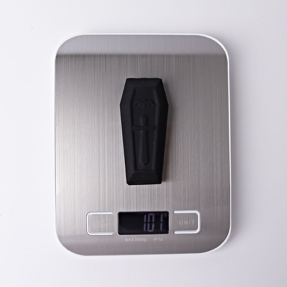 3.1" Matt Black Obsidian Coffin Crystal Carvings Wholesale Crystals